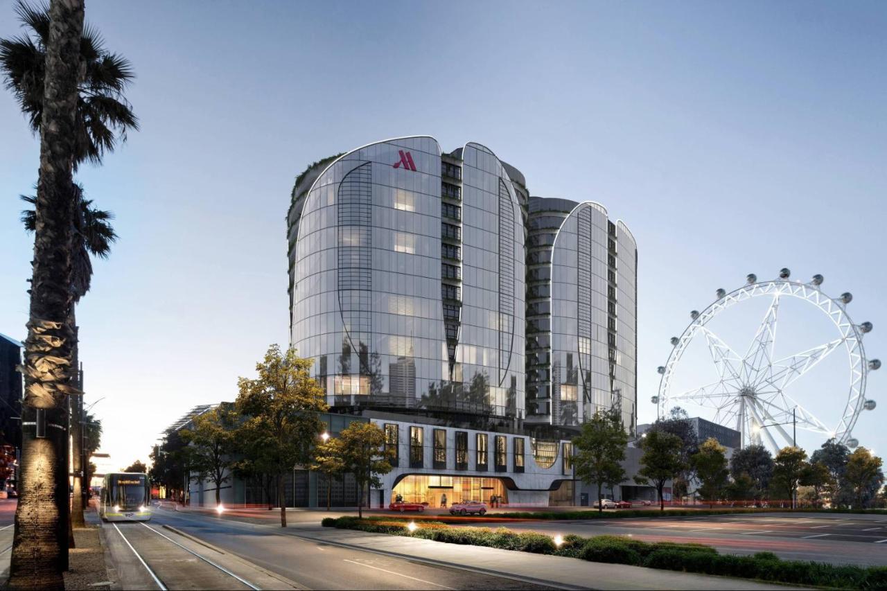 Melbourne Marriott Hotel Docklands Exterior foto The proposed hotel