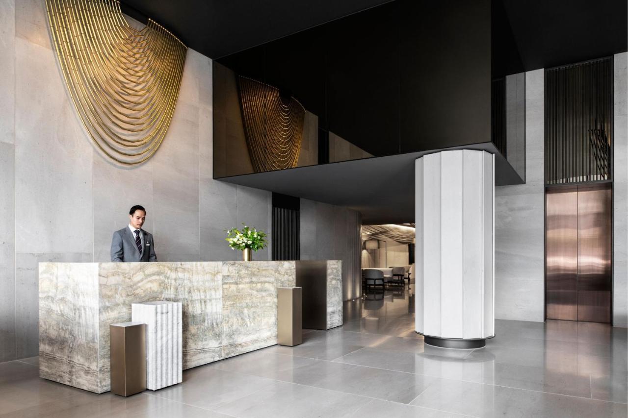 Melbourne Marriott Hotel Docklands Exterior foto The lobby of the hotel